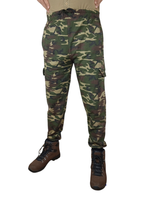 Pantaloni Barbati Camuflaj Army - kaki - imagine 5