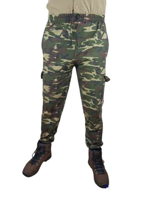 Pantaloni Barbati Camuflaj Army - kaki - imagine 3