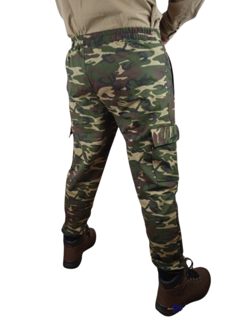 Pantaloni Barbati Camuflaj Army - kaki - imagine 6